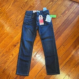Levi's Kid’s Dark Blue Slim Straight Jeans